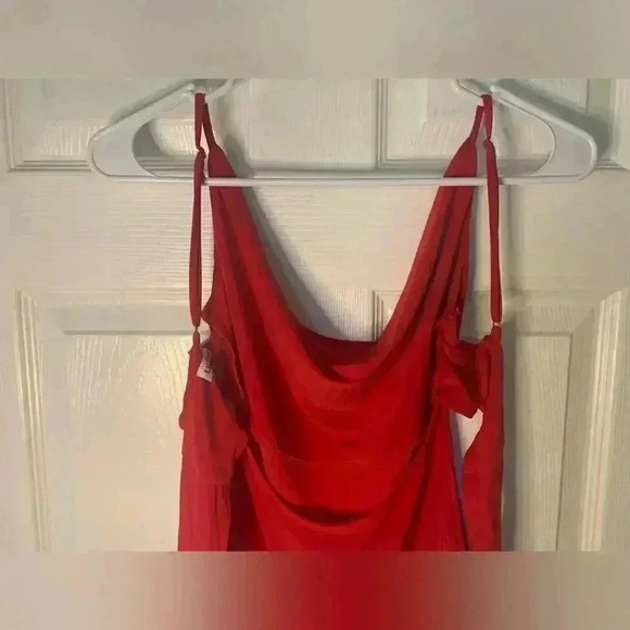 Woman's Red Lily Star Cowl Neck Adjustable Bodysuit Size Small - Picture 5 of 8